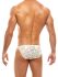 - "Floral Lace Low Cut Briefs - Ivory" 