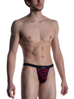 - "M2006 String Tanga - Black / Red" 