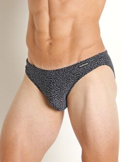 - "M2195 - Beach Micro Briefs Black/White" 