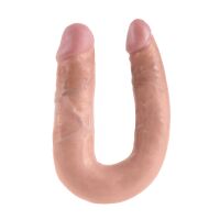   "King Cock - Medium Double Trouble Flesh" 