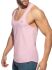 �����-���������� "U-Neck Cotton Tank Top - Pink" 