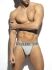 �����-������� "Recycled Rib Band Thong - Heather Grey" 
