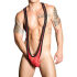   "Lace Singlet - Red" 