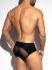 �����-����� "Strass C-Through Briefs - Black" 