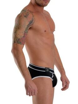 - "Urban Soho Jock Briefs - Black/Black" 