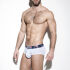 - "Flowery Waistband Briefs - White" 