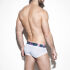 - "Flowery Waistband Briefs - White" 