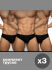 - "Basic Bikini Briefs 3 Pack - Black" ( 3 .) 
