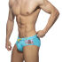 - "Morocco Panel Swim Briefs - Turquoise" 