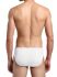 - "Basic Swim Briefs With Contrast Logo - White" 