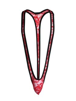   "Lace Singlet - Red" 