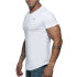  "Basic U-Neck T-Shirt - White" 