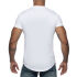  "Basic U-Neck T-Shirt - White" 
