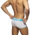 - "White Basic Cotton Trunk Turquoise" 
