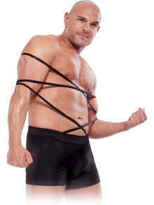 -     "Fetish Fantasy Tie Me Up Boxer Set" 