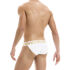 - "Meander Tanga Briefs - White" 
