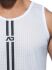 - "Double Stripe Tank Top - White" 