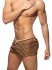 ������-����� "Leopard Stripes Swim Shorts - Brown" 