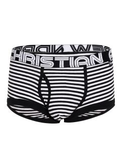 �����-������� "Almost Naked Fly Stripe Boxer - Black/White Stripes" 