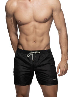 - "Basic Addicted Swim Long Short - Black" 