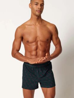 - "Casualine Boxer Shorts Winepine Stars" 