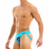 - "Camo Marine Jockstrap - Aqua" 