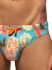 ������-����� "Roses Swim Briefs - Turquoise" 
