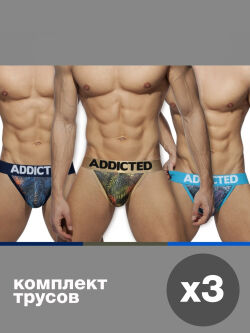 �����-����� "3 Pack Tropical Mesh Bikini Push Up" (�������� 3 ��.) 