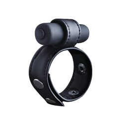   -  "Ouch! - Leather Cock Ring Black" ( ) 