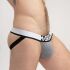 �����-����� "Microfiber Jockstraps with Silky Band - Grey" 