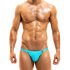 - "Bodybuilding Tanga Briefs - Aqua" 