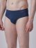 - "Cooling Deluxe Brasil Slip Briefs - Crown Blue Stripes" 