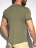  "Flame V-Neck T-Shirt - Khaki" 