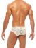 - "Floral Lace Classic Briefs - Ivory" 