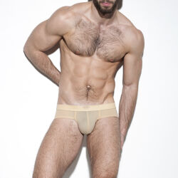 �����-����� "Second Skin Basic Briefs - Beige" 
