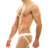 - "Leather Jockstrap White" 