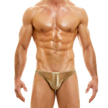 - "V. Fluid Low Cut Briefs - Camel" 