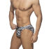 ������-����� "Zebra Swim Briefs - Black" 