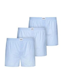 �����-����� "315600 Boxer Woven 3 Pack - Shirting Blue" (�������� 3 ��.) 
