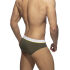 - "Sport Detail Binding Briefs - Khaki" 
