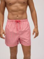 - "90322 Medium Stripped Swimsuit Hot Coral" 