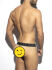 - "Recycled Rib Band Thong - Black" 