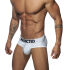 - "Push Up Mesh Briefs - White" 