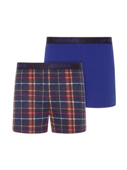 - "305500 Boxer Knit 2 Pack - Manhattan Blue" ( 2 .) (. !) 