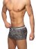 ������-����� "Leopard Stripes Swim Shorts - Charcoal" 