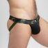 �����-����� "Military Cotton Jockstraps - Black" 
