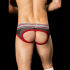 - "Backless Briefs Bond Street - Black/Red" 