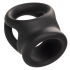 ����������� ������ / ����������� ������� "Alpha Liquid Silicone Dual Cage & Ring Black" 