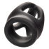 ����������� ������ / ����������� ������� "Alpha Liquid Silicone Dual Cage & Ring Black" 