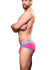 - "Show-It Tagless Briefs - Fuchsia" 